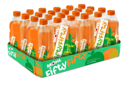 Möhl fifty fifty (Apfelsaft / Orange)