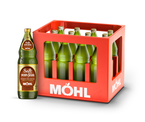Möhl Saft vom Fass trüb