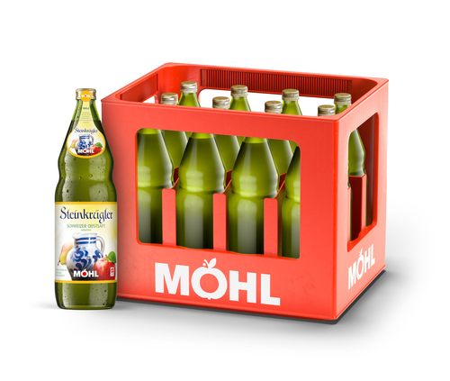 Möhl Süssmost trüb "Steinkrügler" MW Glas