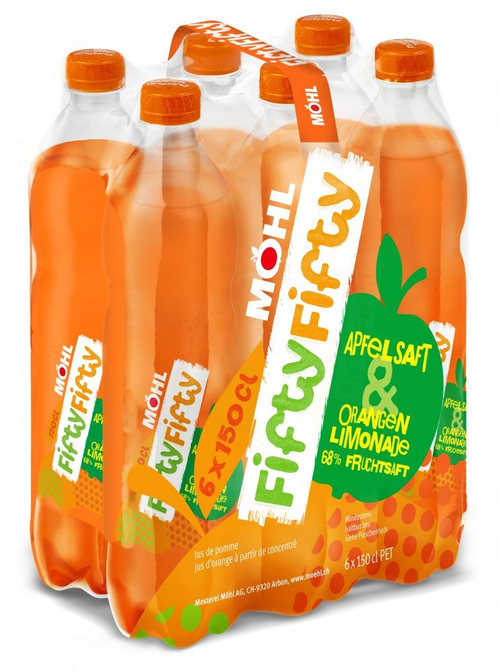 Möhl fifty fifty (Apfelsaft / Orange)