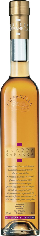 Grappa Barbera Barrique Paesanella