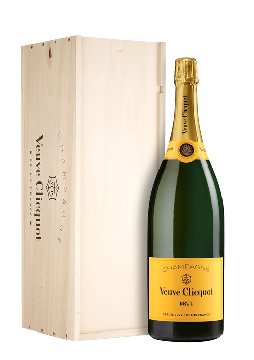 Veuve Clicquot Brut Yellow Label Wooden Box