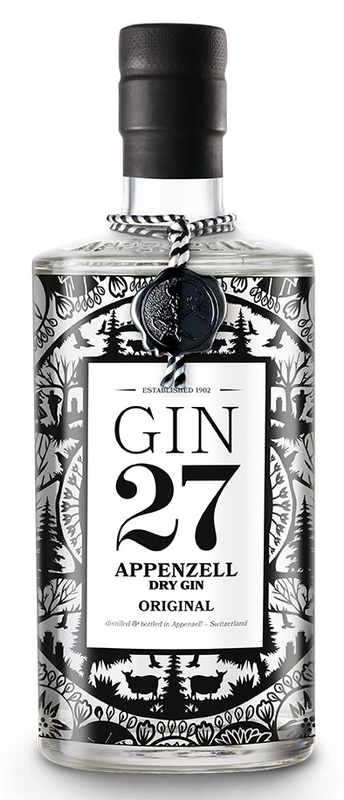 Gin 27 Premium Appenzeller Dry