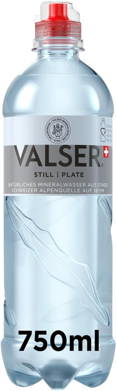 Valser Still ohne Kohlensäure Sportscap