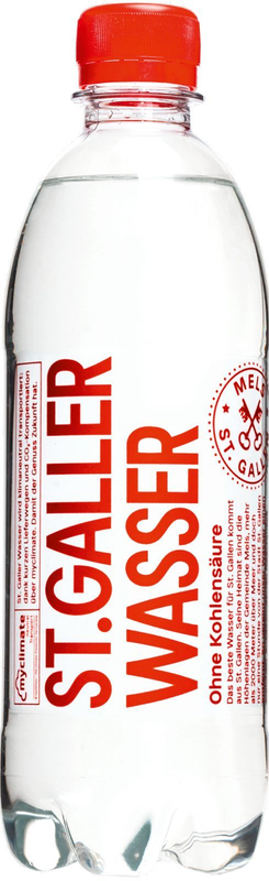 St. Galler Wasser ohne Kohlensäure