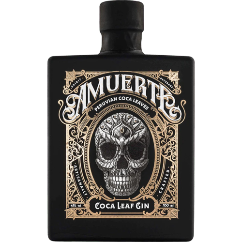 Gin Amuerte Coca Leaf Black