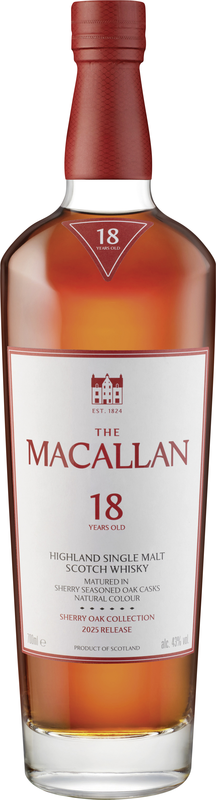 Whisky Macallan 18y Sherry Oak