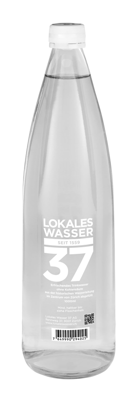 Lokales Wasser 37 ohne Kohlensäure