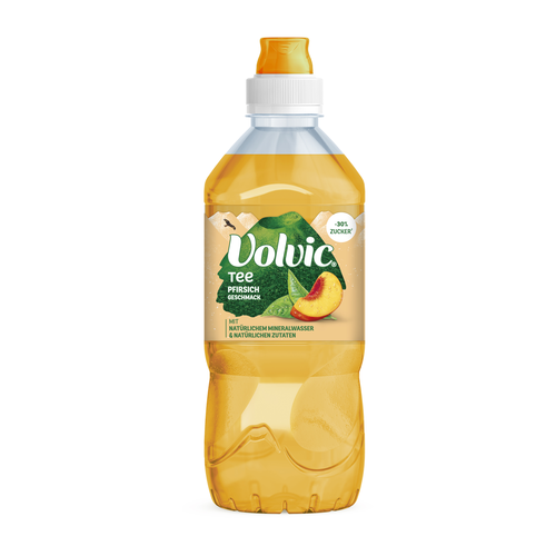 Volvic Tee Pfirsich