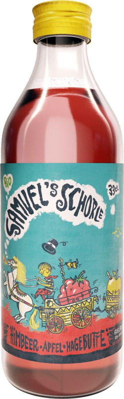 Samuel's Schorle Himbeere-Apfel-Hagebutte