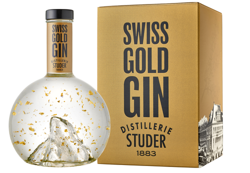 Gin Studer Swiss Goldflitter