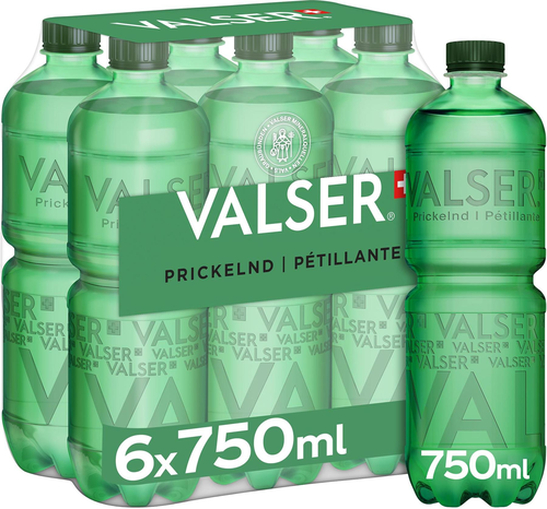 Valser Prickelnd mit Kohlensäure Labelfree