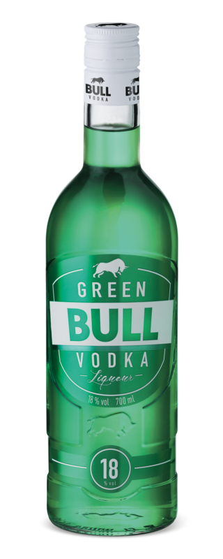 Vodka Liqueur Bull green