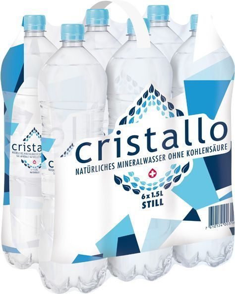 Cristallo blau ohne Kohlensäure