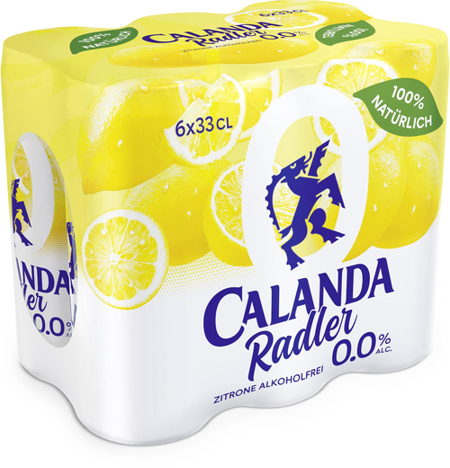 Calanda Radler Zitrone 0.0% alkoholfrei