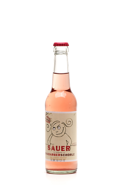 Hofgarten Sauer Rhabarberschorle