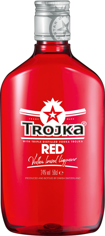 Vodka Likör Trojka Red