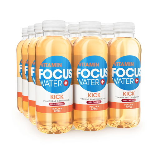 Focus Water Kick Pfirsich & Apfel