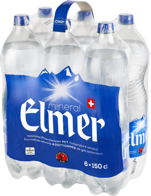 Elmer Mineral mit Kohlensäure
