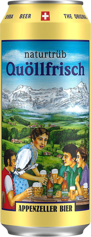 Appenzeller Bier Quöllfrisch Naturtrüb