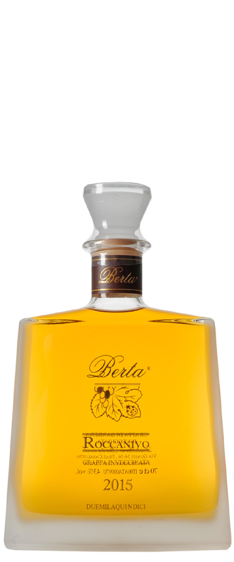 Grappa Roccanivo Barbera ohne Holzkiste