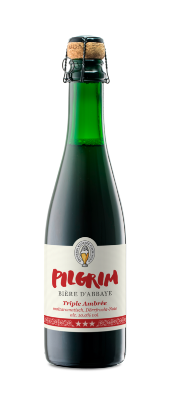 Pilgrim Bière d'Abbaye Triple Ambrée