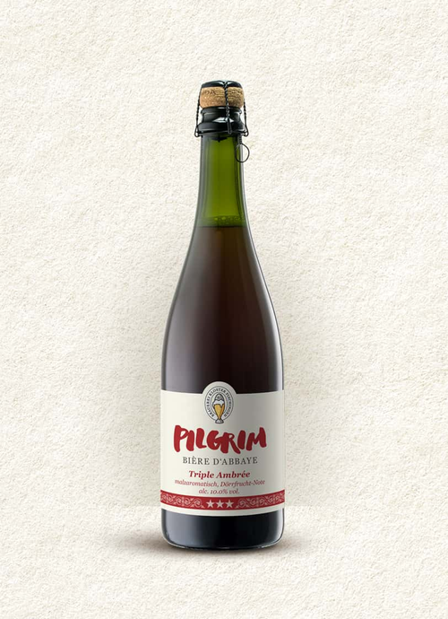 Pilgrim Bière d'Abbaye Triple Ambrée