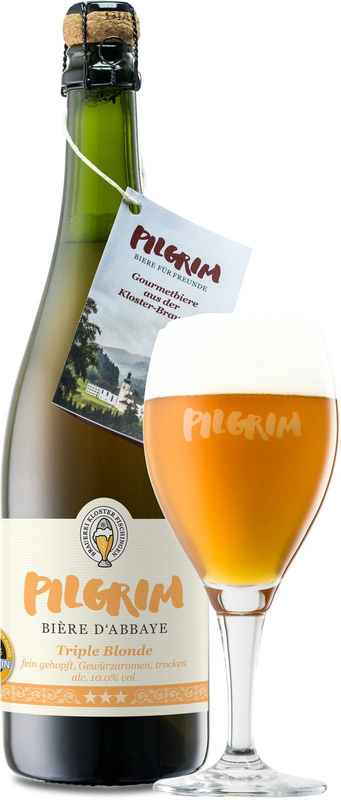 Pilgrim Bière d'Abbaye Triple Blonde