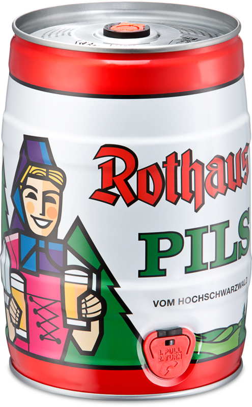 Rothaus Pils Partyfass 5 Lt