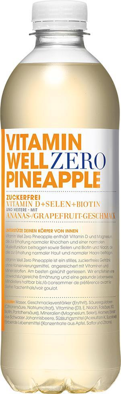 Vitamin Well Zero Pineapple