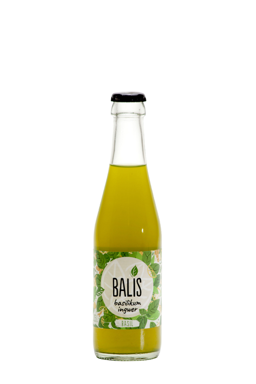 Balis Basilikum Ingwer Drink
