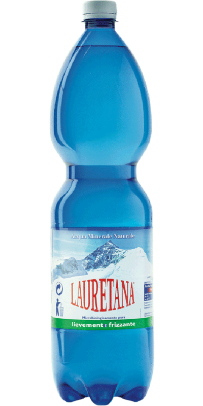 Lauretana mit Kohlensäure