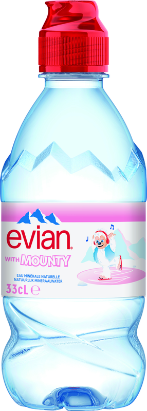 Evian ohne Kohlensäure Sportverschluss