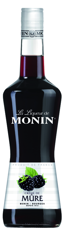 Monin Liqueur Véritable Mûre Crème