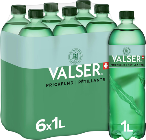 Valser Prickelnd mit Kohlensäure