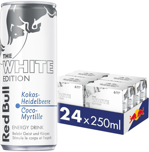 Red Bull The White Edition Kokos Heidelbeere