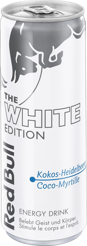 Red Bull The White Edition Kokos Heidelbeere