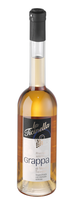 Grappa Ticinella Riserva Solera