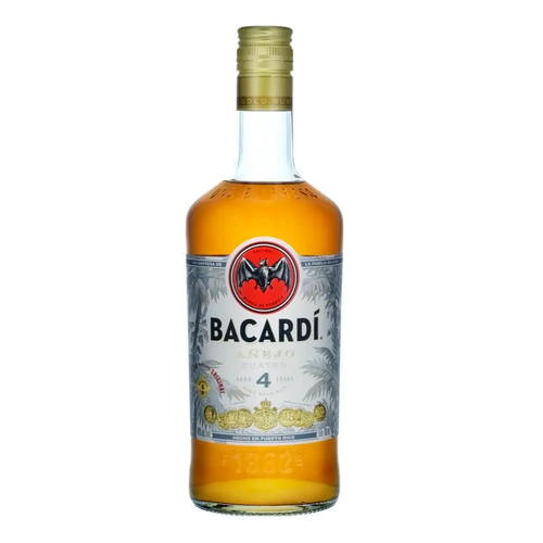 Rum Bacardi Añejo 4 Anos