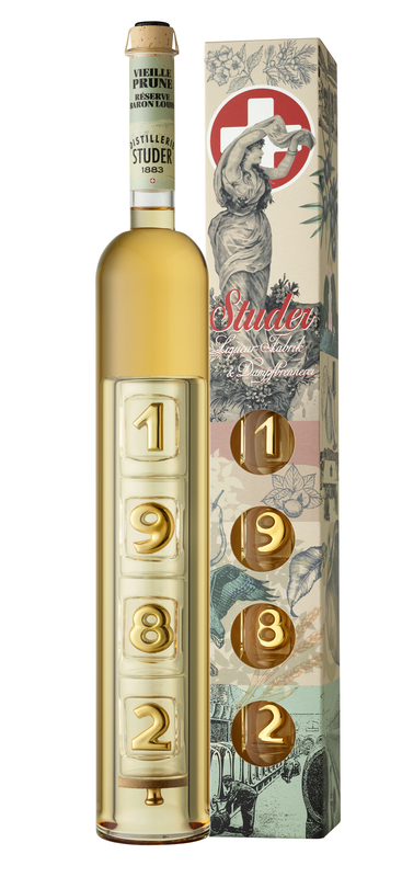 Vieille Prune Anniversaire Flasche