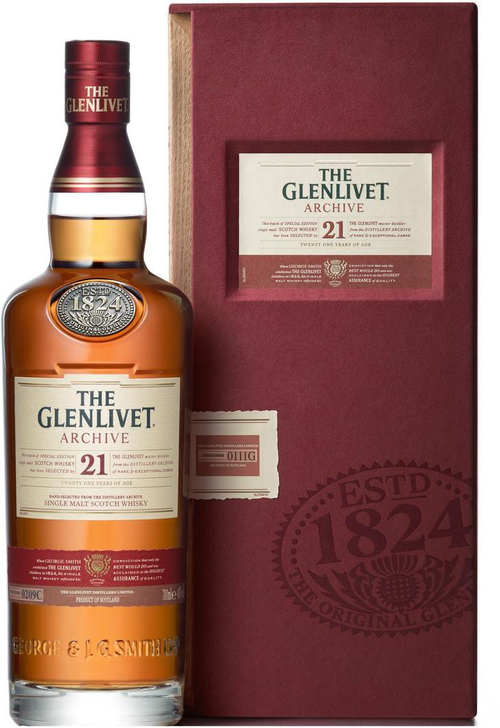 Whisky Glenlivet 21y Archive