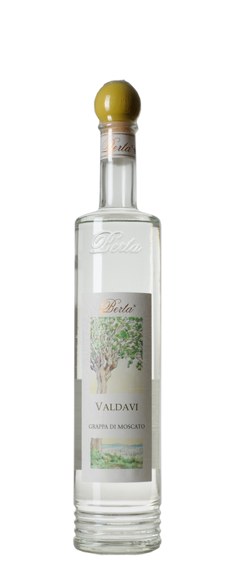Grappa di Moscato Valdavi Berta