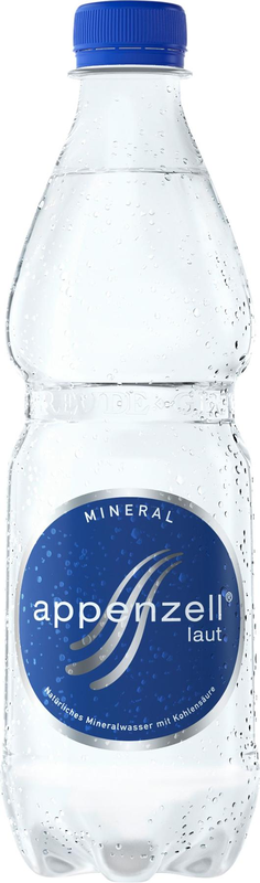 Appenzell Mineral laut viel Kohlensäure