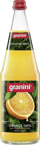 Granini reiner Orangensaft mit Fruchtfleisch