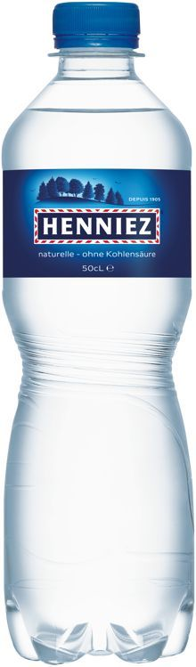 Henniez blau ohne Kohlensäure