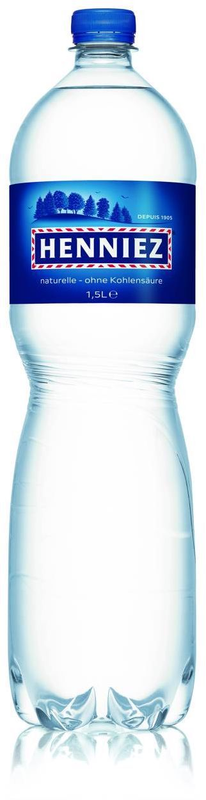 Henniez blau ohne Kohlensäure