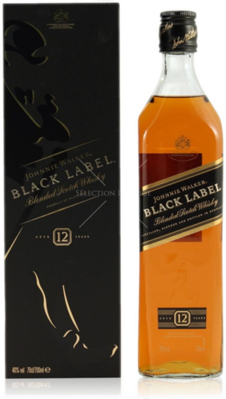 Whisky Black Label Johnnie Walker 12y