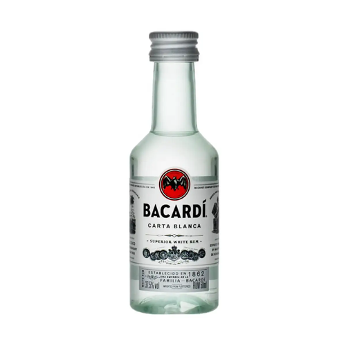 Rum Bacardi Carta Blanca Mini
