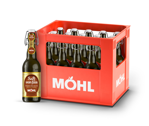 Möhl Saft vom Fass trüb