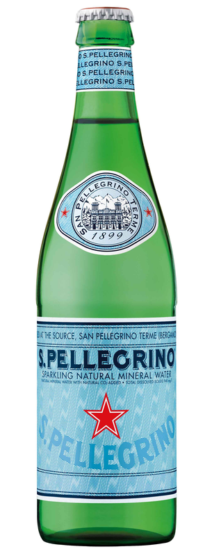 San Pellegrino mit Kohlensäure